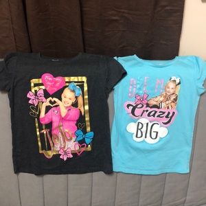 Girls Lot of Jojo Siwa T-Shirts